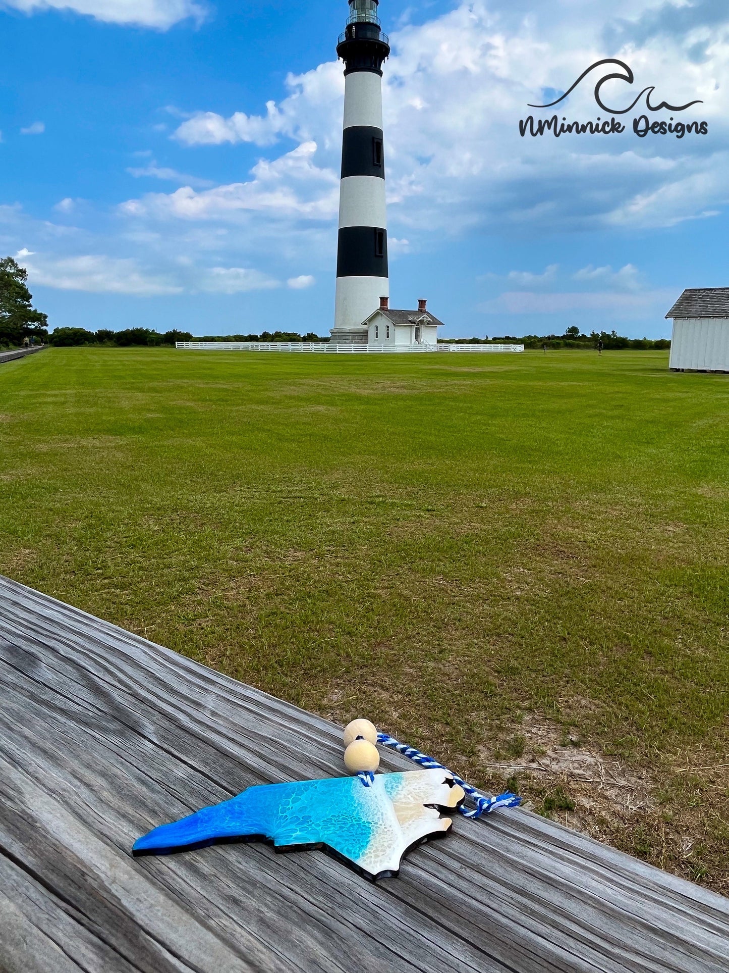 North Carolina Beach Christmas Ornament