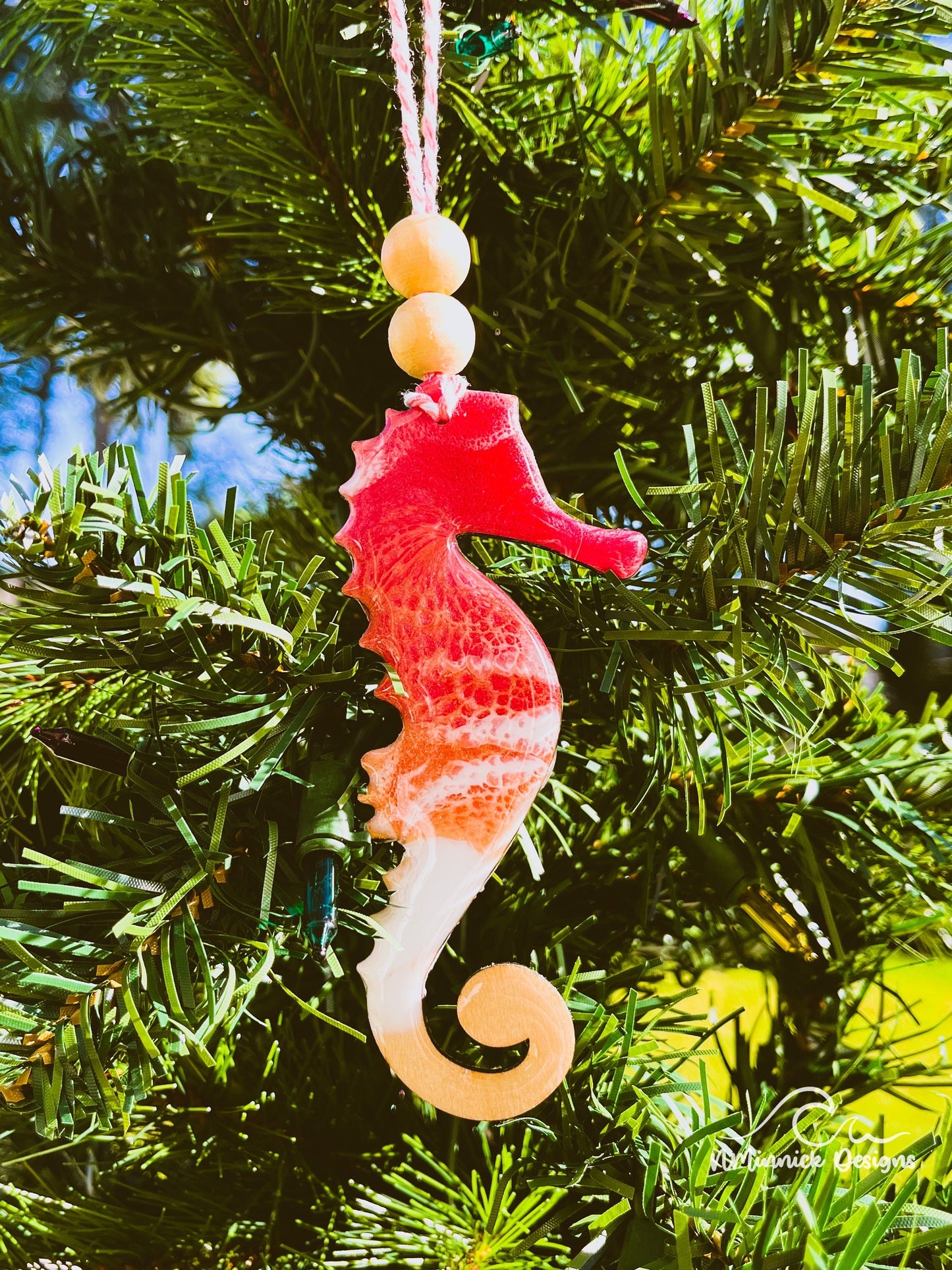Seahorse Christmas Ornament