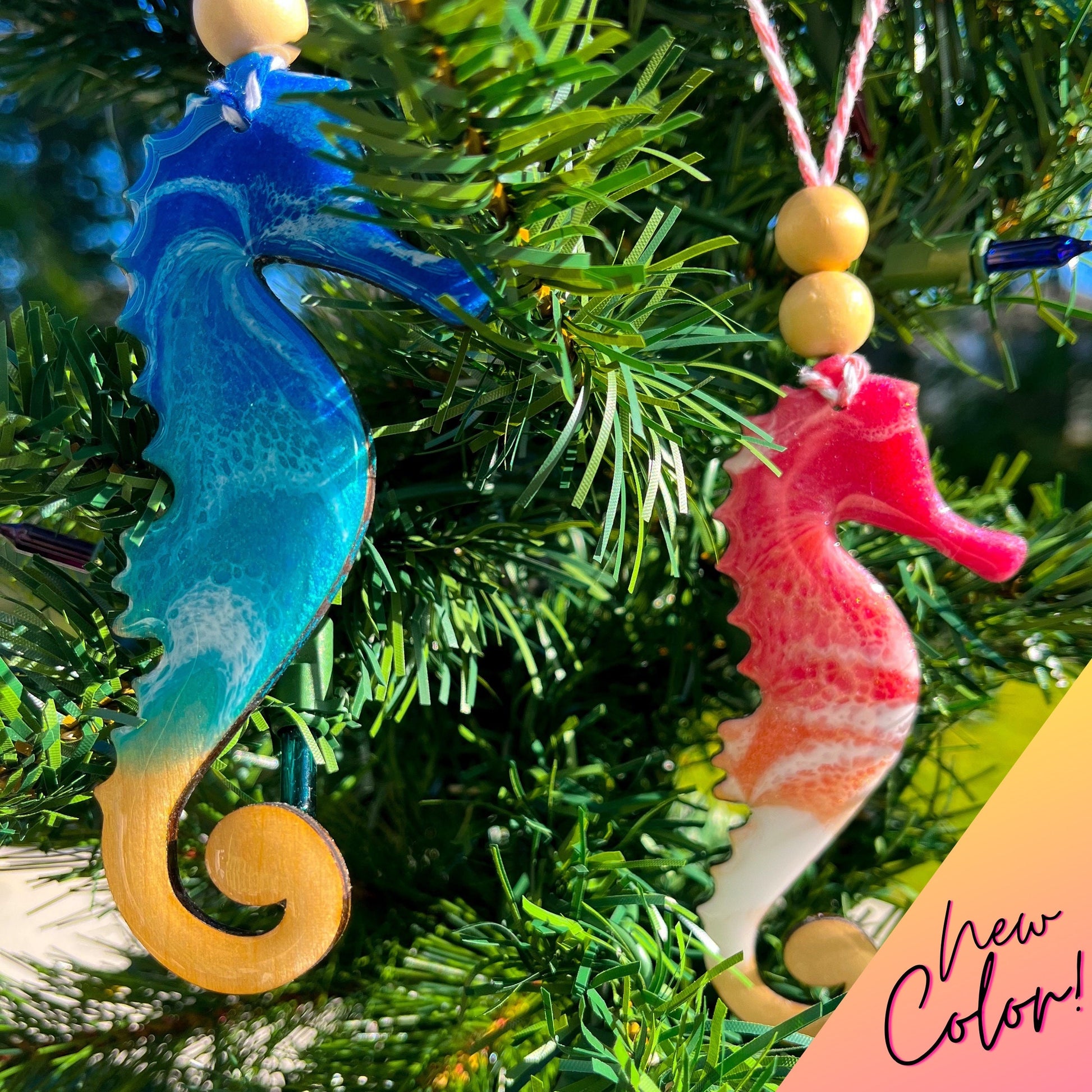 Seahorse Christmas Ornament