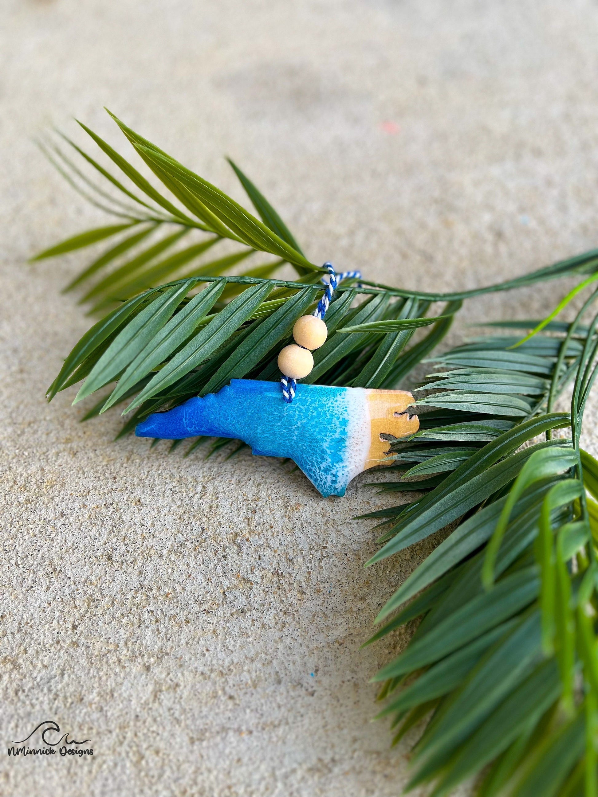 North Carolina Beach Christmas Ornament