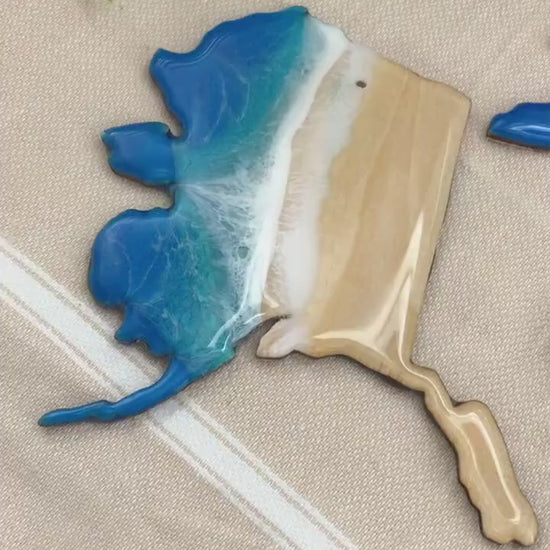 South Carolina Beach Resin Ornament, South Carolina Gift, Beach Decor, Mother's Day Gift, Moving Away Gift, Christmas Gifts