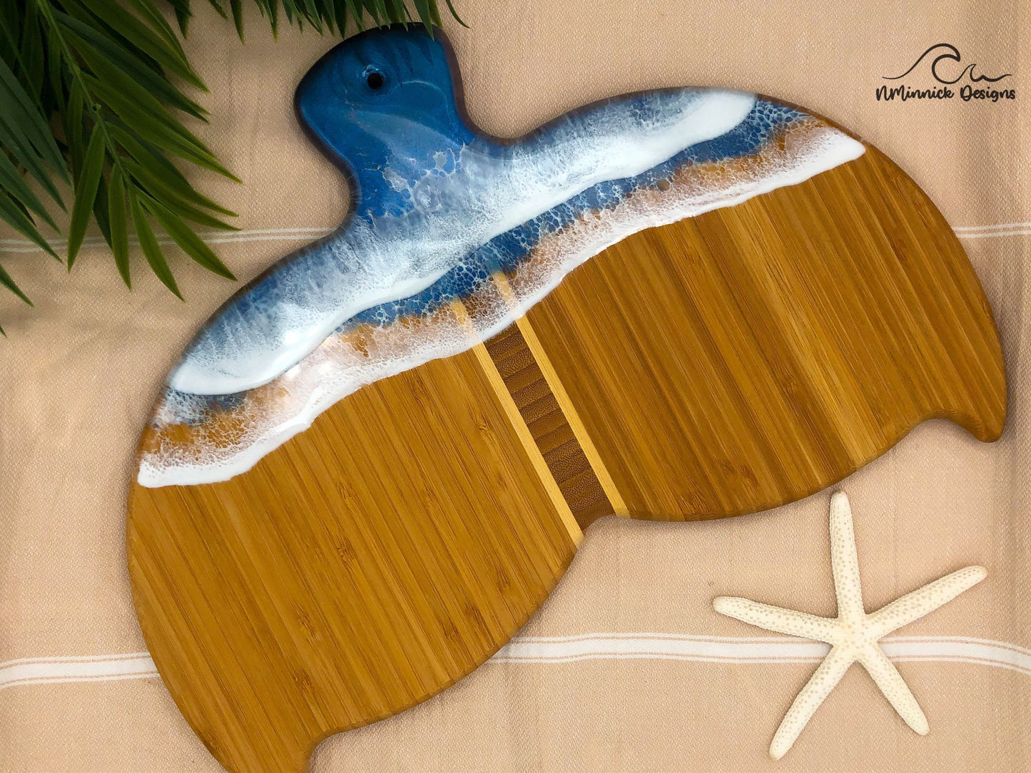 Whale Fin Ocean Breakfast Board